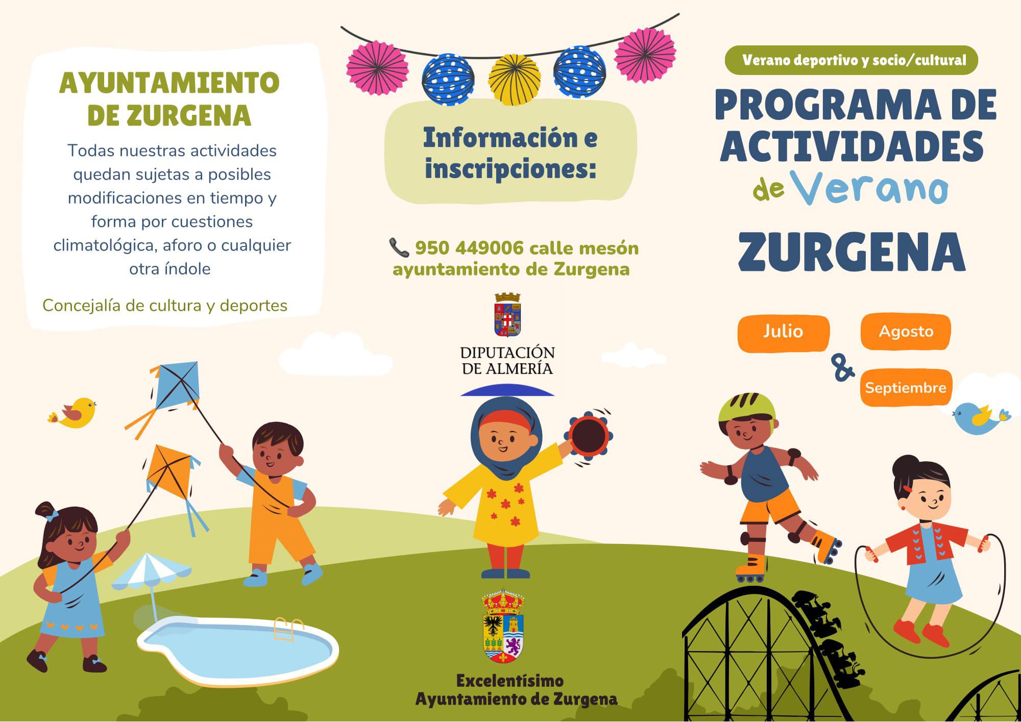 Calendario de actividades culturales